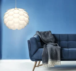 Discount Aneta Lighting Carpatica takpendel 60 cm - Hvit