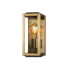 Best Konstsmide Carpi vegglampe utendørs H30 cm IP44 - Messing