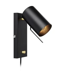Outlet Marksløjd Carrie vegglampe - Svart