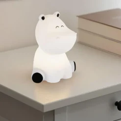 New Eglo Castellino nattlampe floodhest - Oppladbar Hvit
