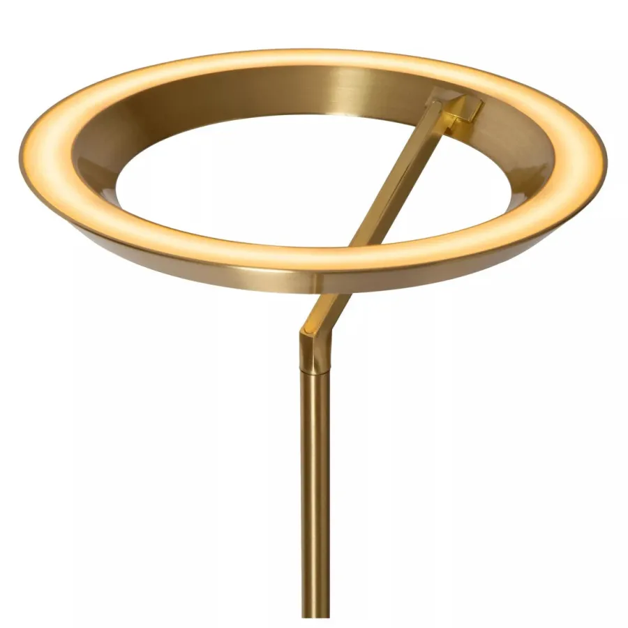 Clearance Lucide Celeste gulvlampe 174 cm 21 W 2700 Kelvin - Dimbar Hvit