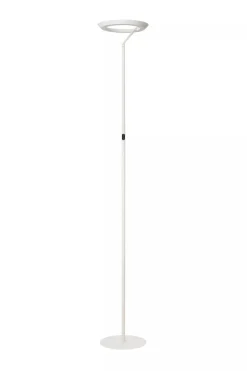 Clearance Lucide Celeste gulvlampe 174 cm 21 W 2700 Kelvin - Dimbar Hvit
