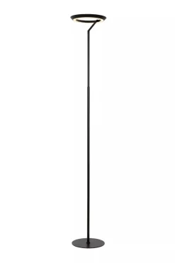 Clearance Lucide Celeste gulvlampe 174 cm 21 W 2700 Kelvin - Dimbar Hvit