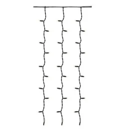 Clearance Marksløjd Chrissline Gardin 100 lys 1,5 meter extra - Varm Hvit