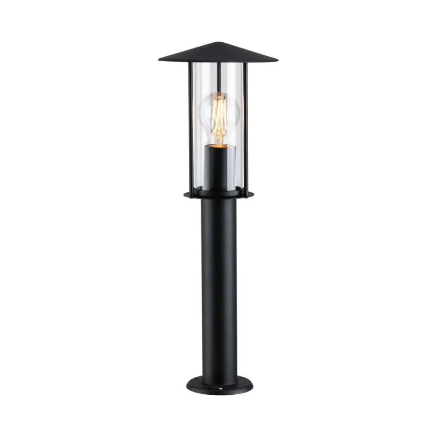 New Paulmann Classic pullert utendørs IP44 4,3W 2200 Kelvin 50 cm Svart