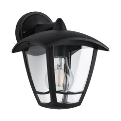 Best Paulmann Classic vegglampe ned utendørs IP44 Svart