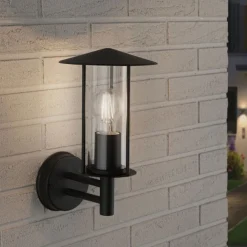 Hot Paulmann Classic vegglampe opp utendørs IP44 Mørk grå
