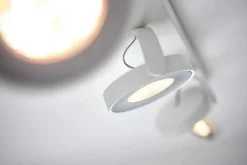 Clearance Philips Clockwork myLiving spotskinne warm glow Hvit