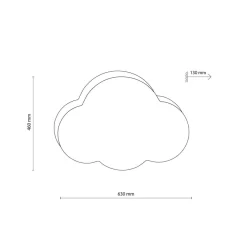 Hot TK Lighting Cloud tak/vegglampe
