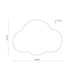 Sale TK Lighting Cloud vegglampe