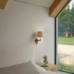 Hot Astro Lighting Club reader vegglampe - uten skjerm Bronse