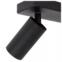 Discount Lucide Clubs takspot 2-lys Svart