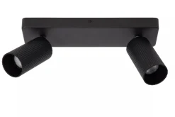 Discount Lucide Clubs takspot 2-lys Svart