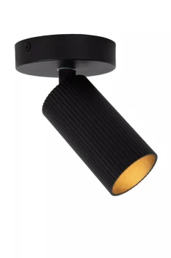 Discount Lucide Clubs takspot 1-lys Svart
