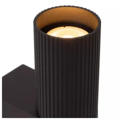 Outlet Lucide Clubs vegglampe opp/ned lys Svart