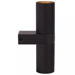 Outlet Lucide Clubs vegglampe opp/ned lys Svart