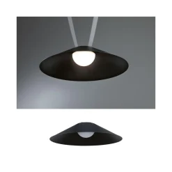Clearance Paulmann Cone lampeskjerm til ULine belte system 12W 3000 Kelvin Svart