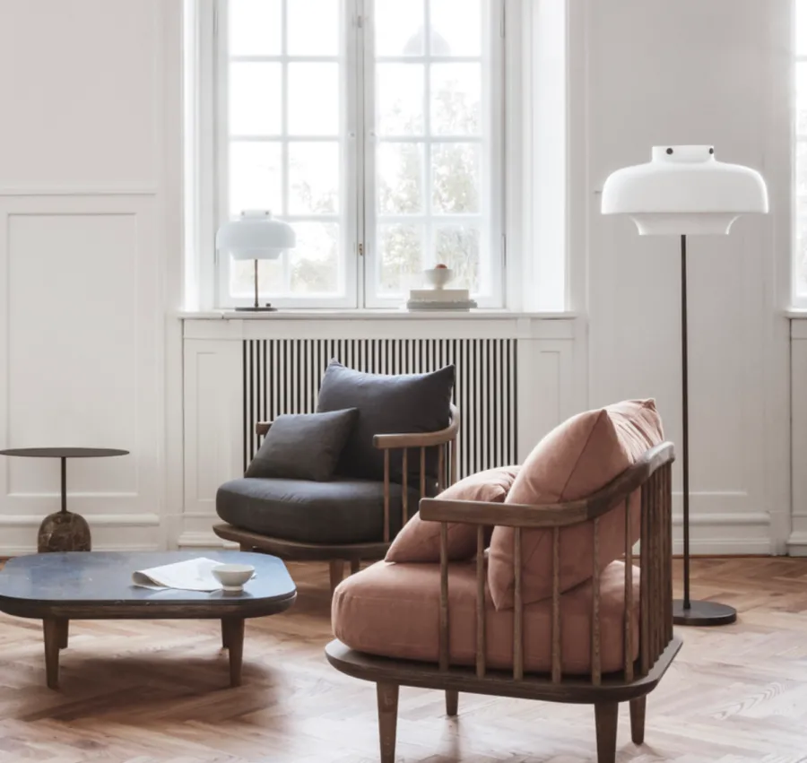 Hot &Tradition Copenhagen bordlampe SC13 Bronse