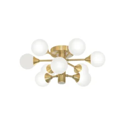 Hot Aneta Lighting Cosmos taklampe IP44 Svart/Hvit