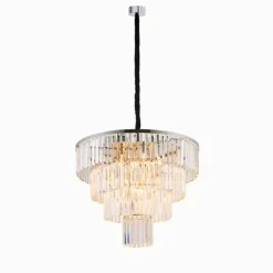 Sale Nowodvorski Cristal Lysekrone L - Sølv Sølv / Klar