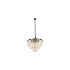 Clearance Nowodvorski Cristal Lysekrone M - Svart