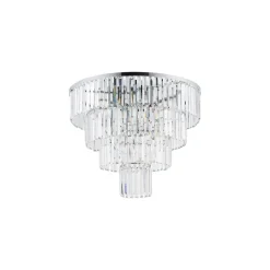 Best Nowodvorski Cristal taklampe L - Sølv Sølv / Klar
