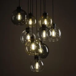 TK Lighting Cubus takpendel 9-lys
