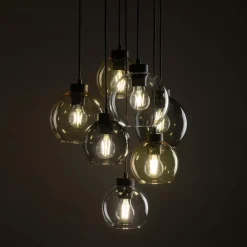 TK Lighting Cubus takpendel 7-lys