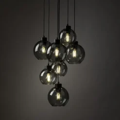 TK Lighting Cubus takpendel 7-lys