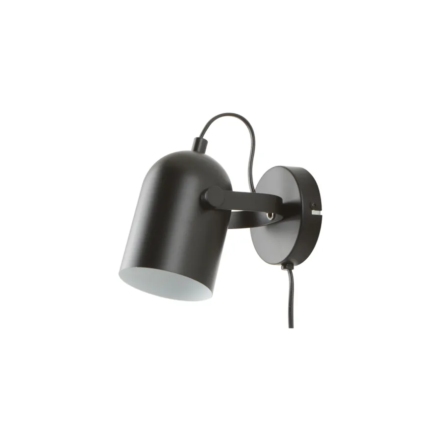 Ms - belysning Dallas vegglampe - Svart