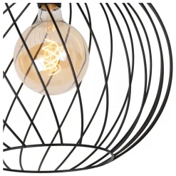 Discount Lucide Danza taklampe 40 cm Svart