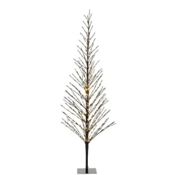 Best Konstsmide Dekorasjonstre 210 cm med 504 LED amber farget IP44 utendørs Svart