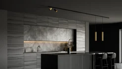 Clearance Antidark Designline Tube flex takpendel - Titanium