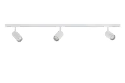 New Antidark Designline Tube komplett 1 meter spotskinne med 3 spotter GU10 - Hvit