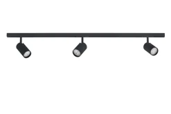 Outlet Antidark Designline Tube komplett 1 meter spotskinne med 3 spotter GU10 - Svart