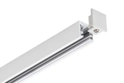 Discount Antidark Designline Tube komplett 1,9 meter spotskinne med 3 spotter GU10 - Hvit