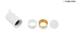 Best Antidark Designline Tube pro enkel spot GU10 - Hvit