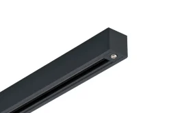 Discount Antidark Designline Tube Pro komplett 1.9 meter spotskinne med 5 spotter GU10 - /Titanium Svart