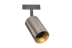 Discount Antidark Designline Tube Pro komplett 1.9 meter spotskinne med 5 spotter GU10 - /Titanium Svart