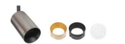 Sale Antidark Designline Tube Pro komplett 1.9 meter spotskinne med 4 spotter GU10 - /Titanium Svart