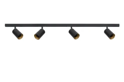 Discount Antidark Designline Tube Pro komplett 1.9 meter spotskinne med 4 spotter GU10 - Svart