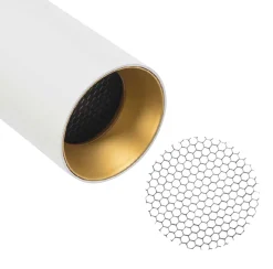 Outlet Antidark Designline Tube Pro komplett 1,9 meter spotskinne med 5 spotter GU10 - Hvit