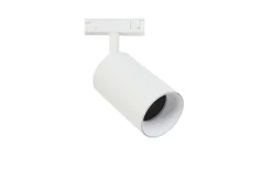 Online Antidark Designline Tube Pro komplett 1,9 meter spotskinne med 4 spotter GU10 - Hvit