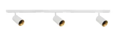 Discount Antidark Designline Tube Pro komplett 1,9 meter spotskinne med 3 spotter GU10 - Hvit