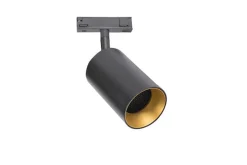 Antidark Designline Tube Pro komplett 1.9 meter spotskinne med 5 spotter GU10 - Svart