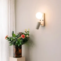 Online Globen Lighting Doppio vegglampe Beige