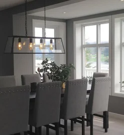 Hot Ms - belysning Dovre taklampe 4 Svart