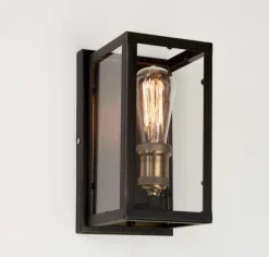 Outlet Ms - belysning Dovre vegglampe Svart