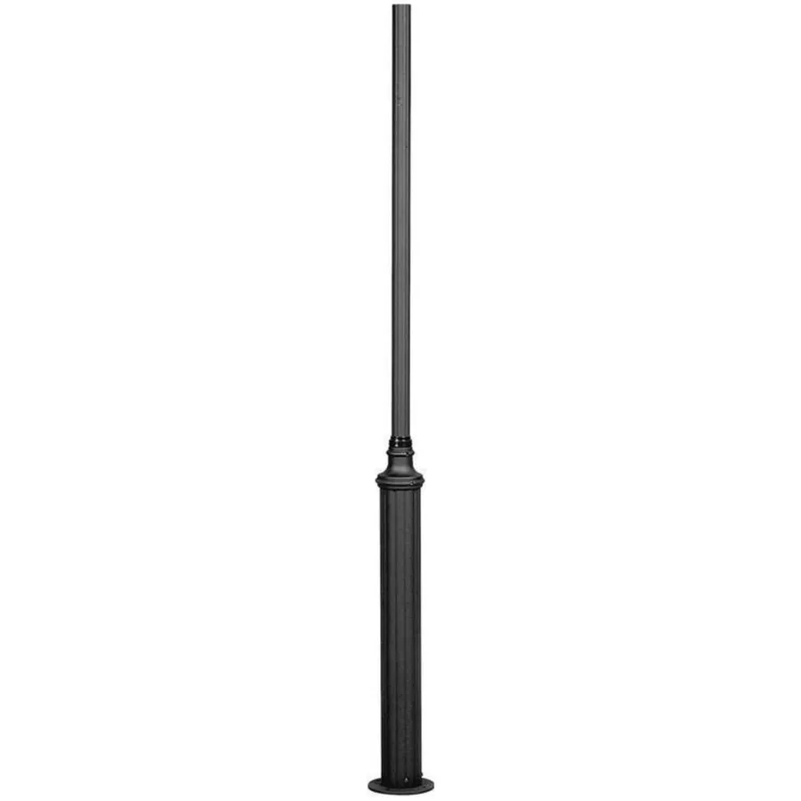 New Konstsmide Draco stolpe 2m - Svart