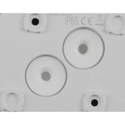 Clearance Slv D-ring 16 cm vegglampe utendørs 7,5W 2700/3000 kelvin IP65 - dimbar Svart